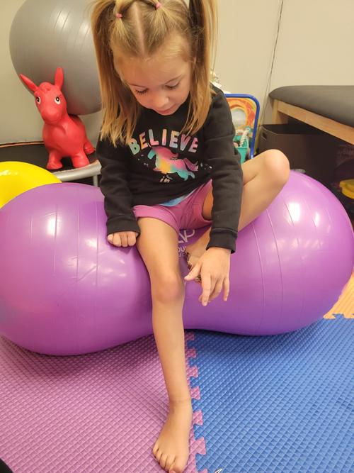 Pediatric physical therapist